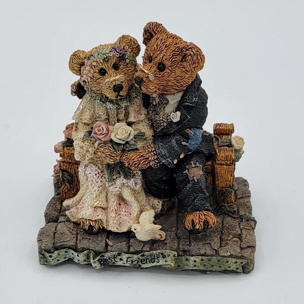 Boyds Bears Best Friends Charming Bear Figurine #3028